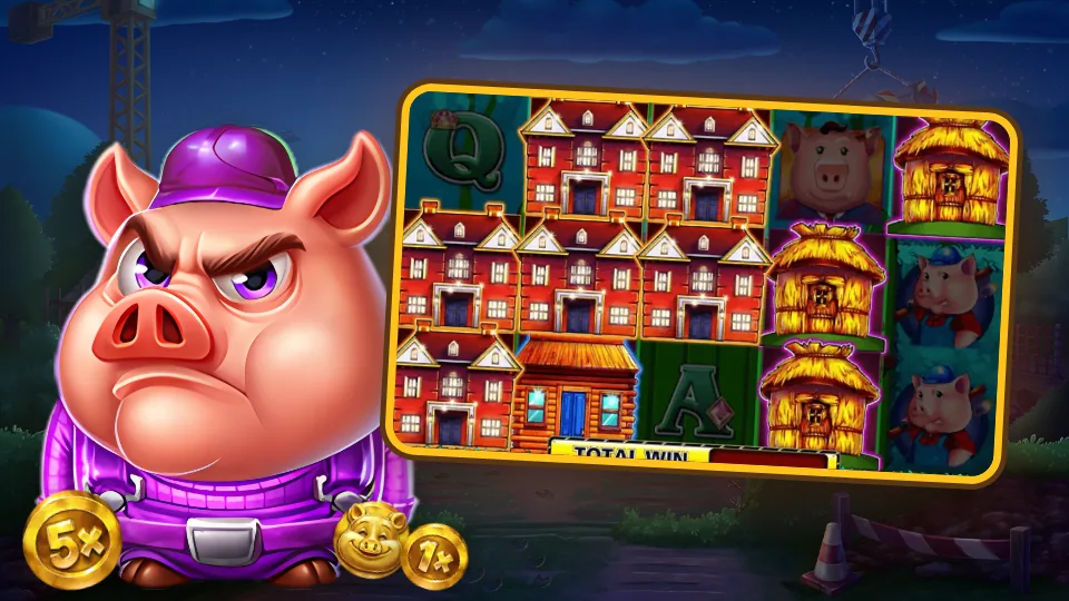 Mansion Bonus en Huff N' More Puff
